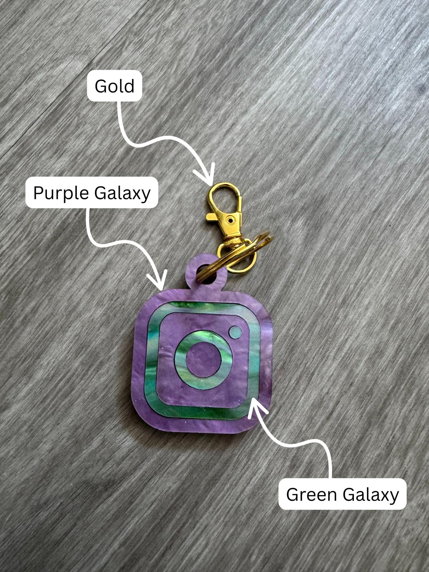 Customizable Instagram Keychain - FREE SHIPPING