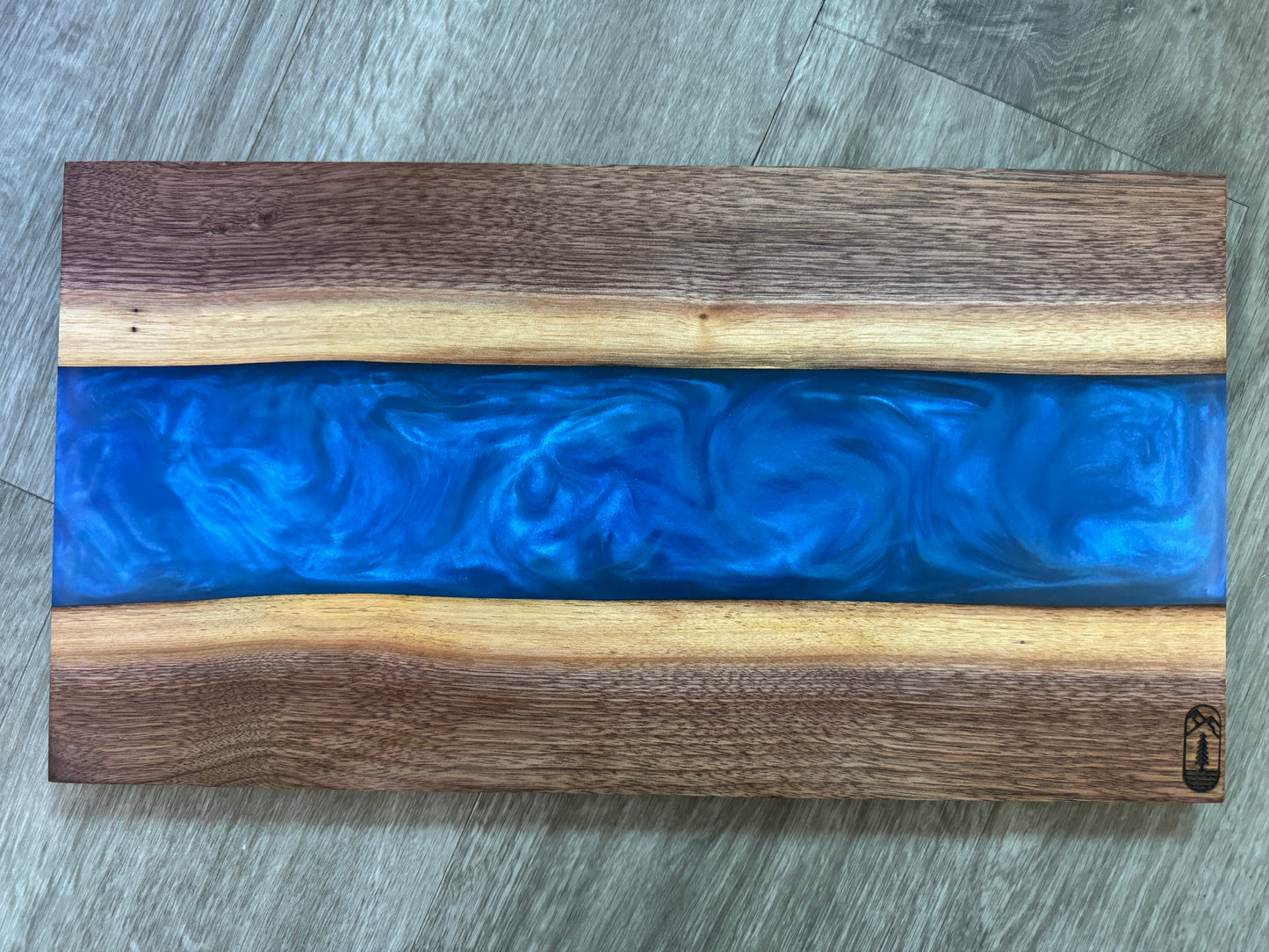 Dark Blue River Board