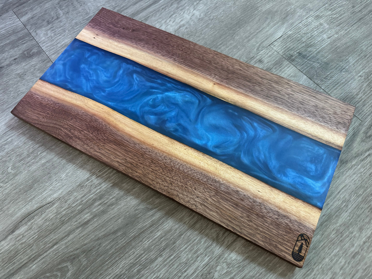 Dark Blue River Board