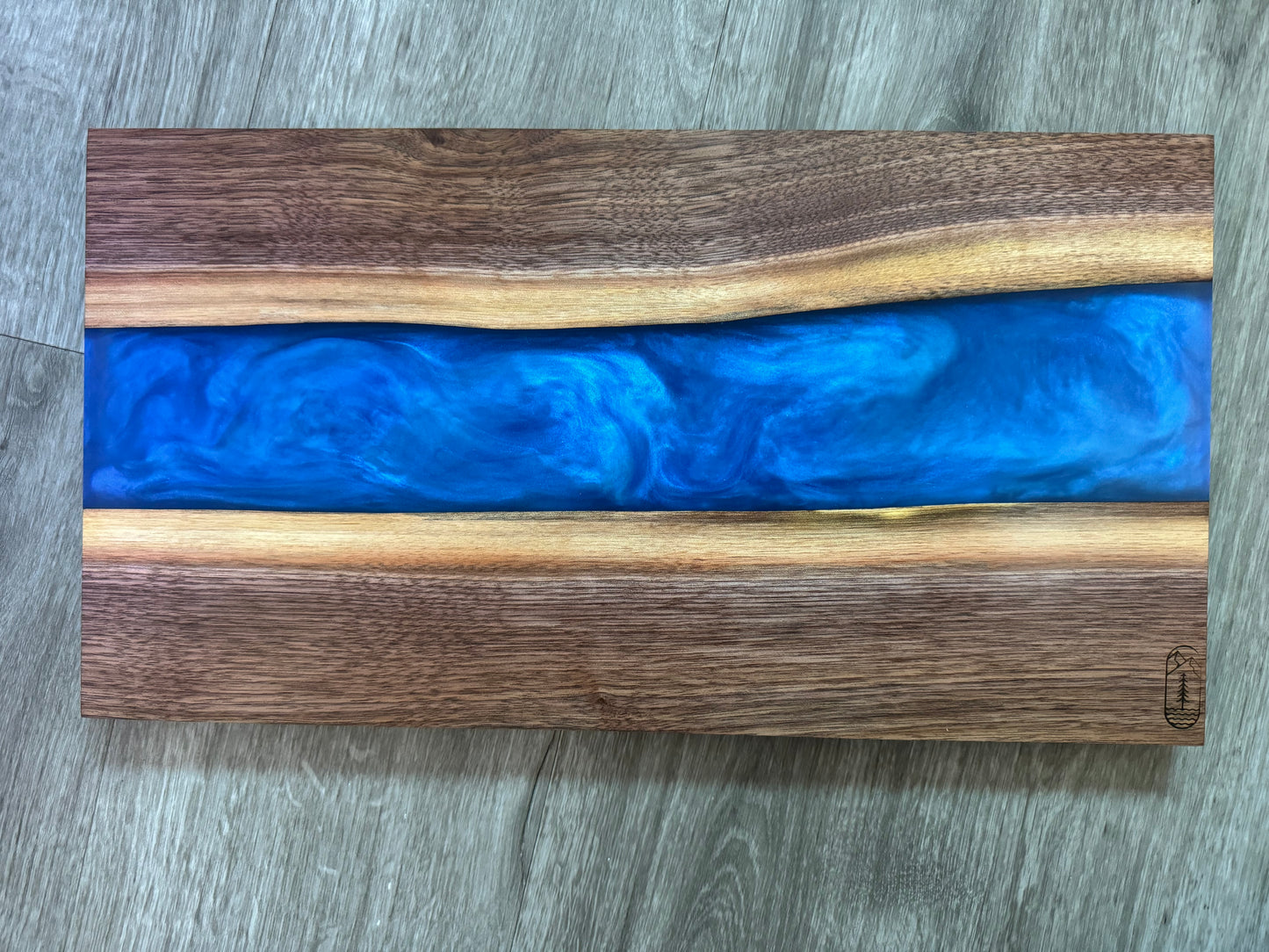 Dark Blue River Board