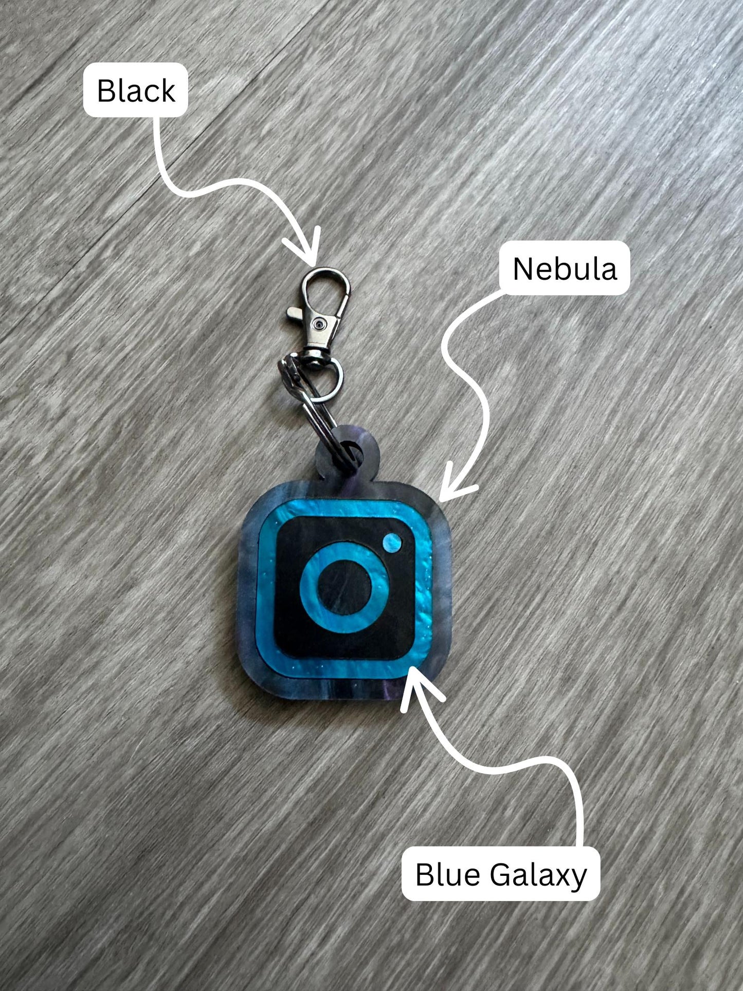 Customizable Instagram Keychain - FREE SHIPPING